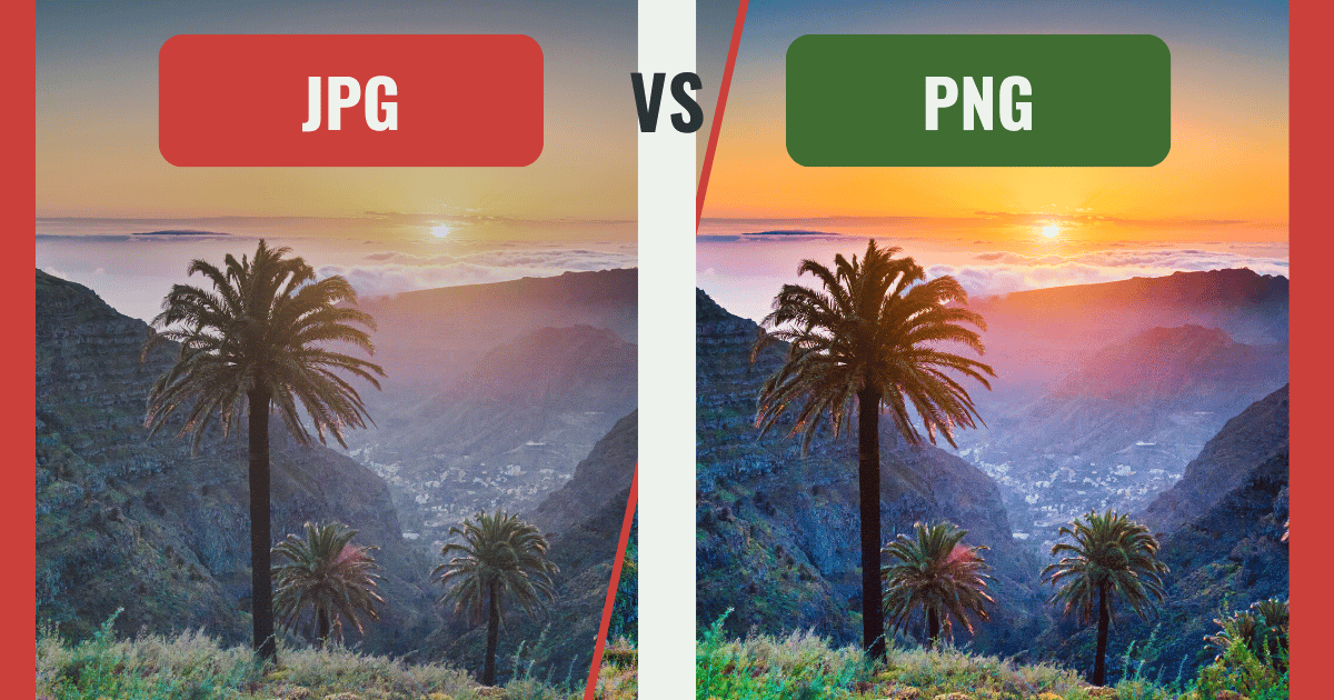 The pros and cons of jpg vs png - choosing the right image format