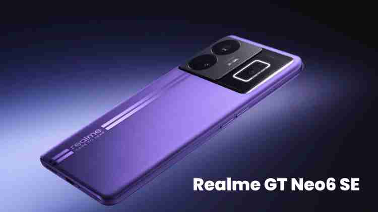 Realme gt neo6 se