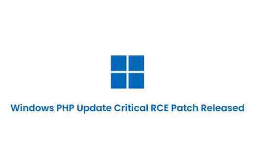 Windows php update: critical rce patch released