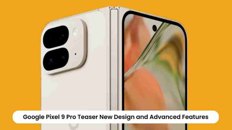 Google pixel 9 pro teaser: new design and advanced features