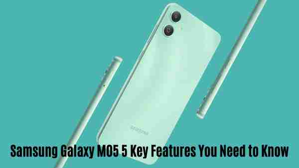 Samsung galaxy m05 5 key features you need to know