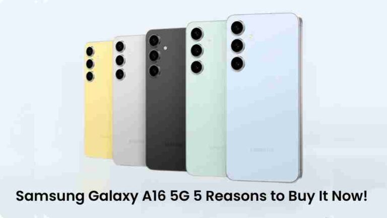 Samsung galaxy a16 5g: 5 reasons to buy it now!