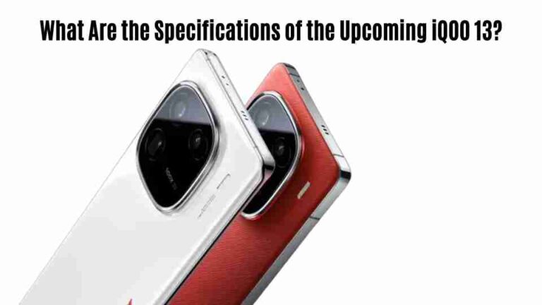 What are the specifications of the upcoming iqoo 13?