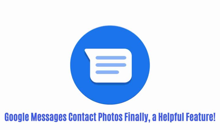 Google messages contact photos: finally, a helpful feature!