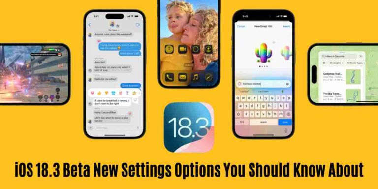 Ios 18. 3 beta: new settings options you should know about