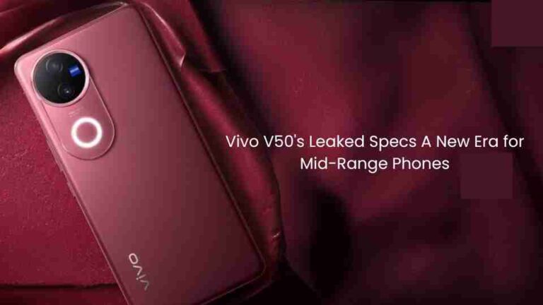 Vivo v50’s leaked specs: a new era for mid-range phones